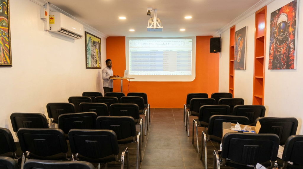 rentals venues in Accra Osu, IDMC Ghana training and innovation hub
